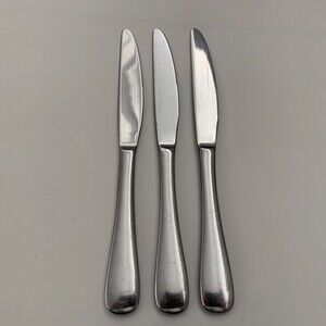 Hampton Silversmiths Knives Knife 7 3/8” Stainless Steel 247 Lot of 3